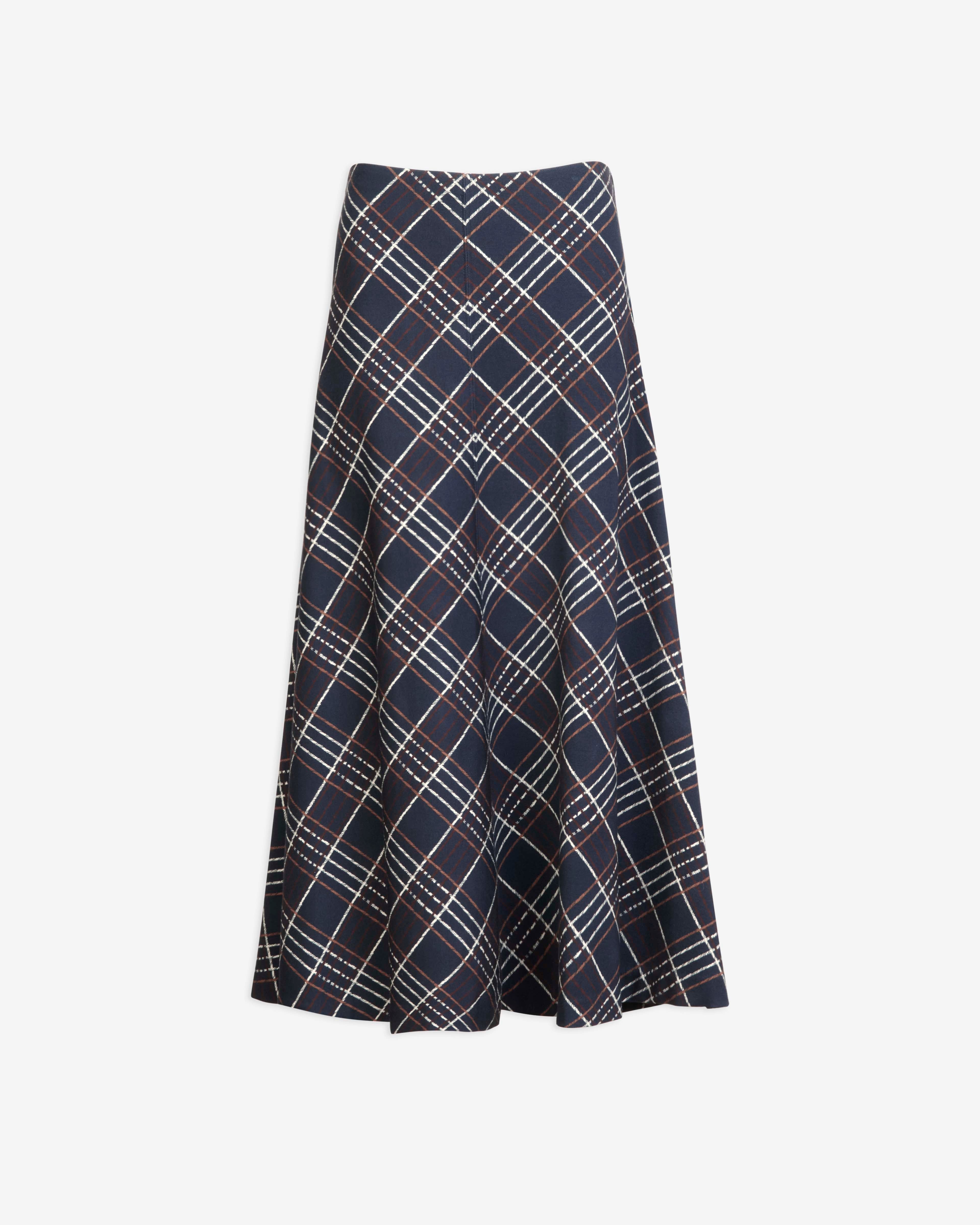 Tanya Taylor Navy hotsell Plaid Raven Dress 0