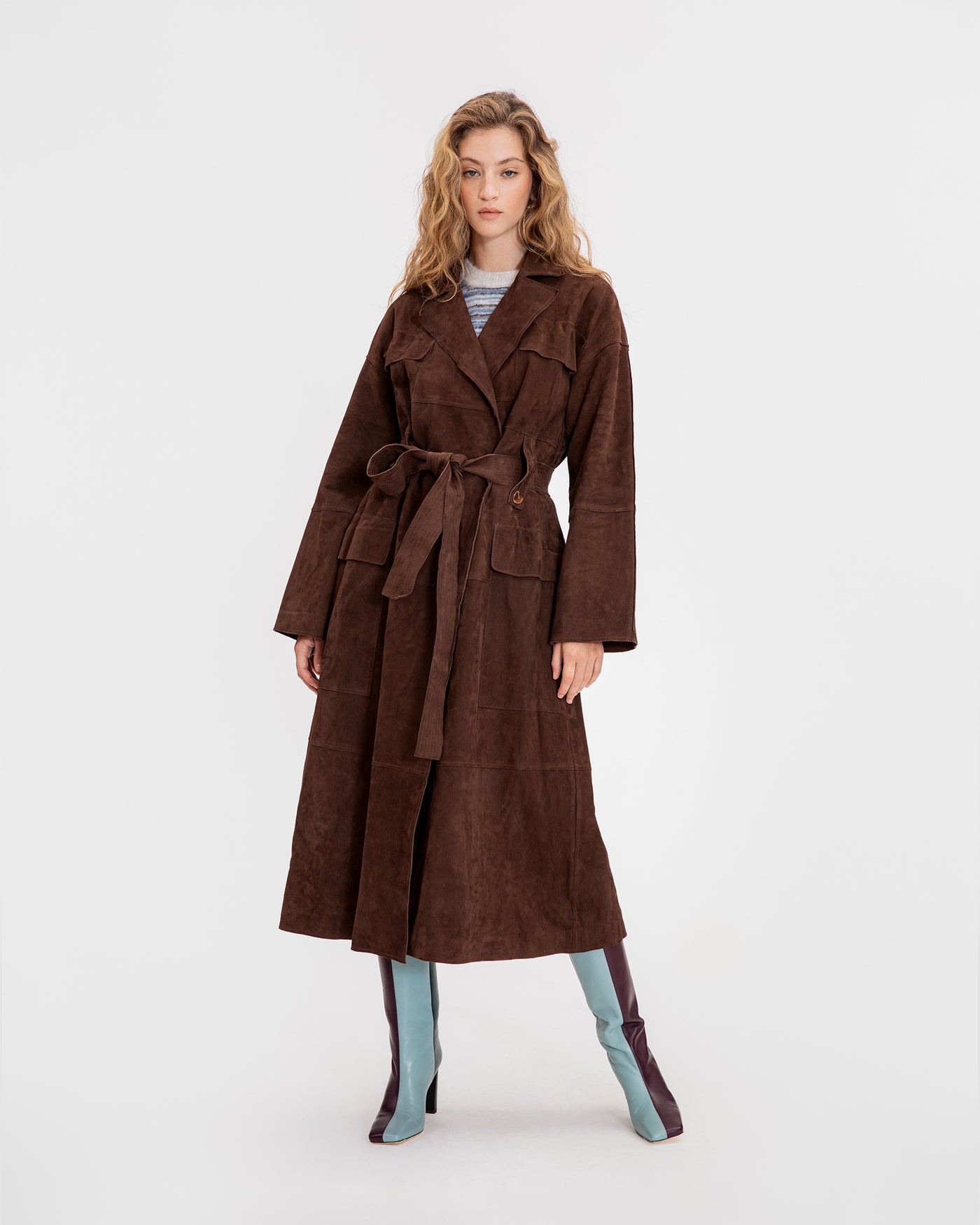 Suede Clayton Coat