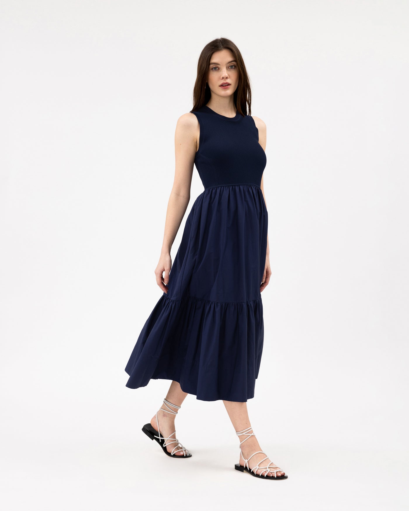 Crew Neck Josephina Dress