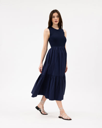 Crew Neck Josephina Dress