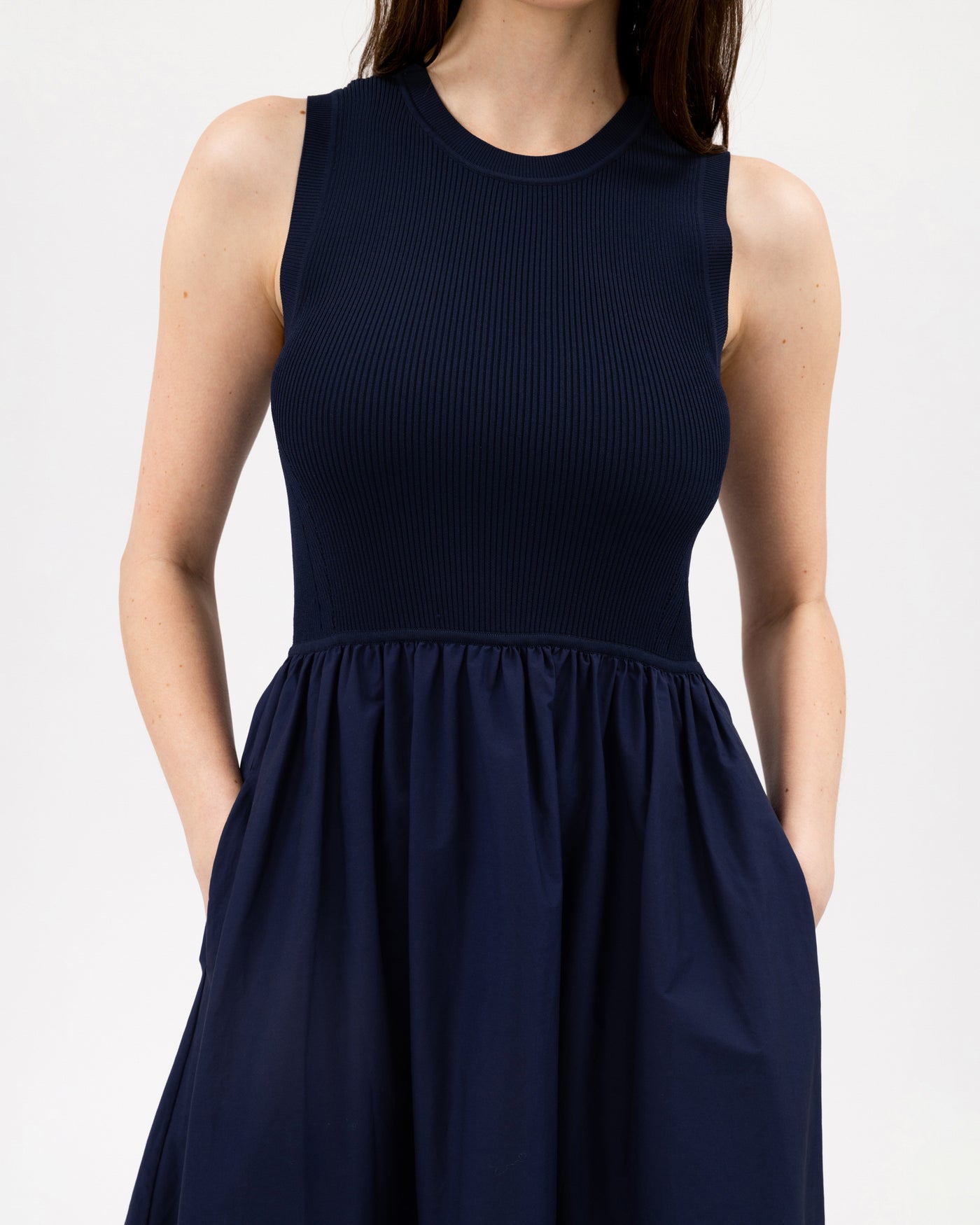 Crew Neck Josephina Dress