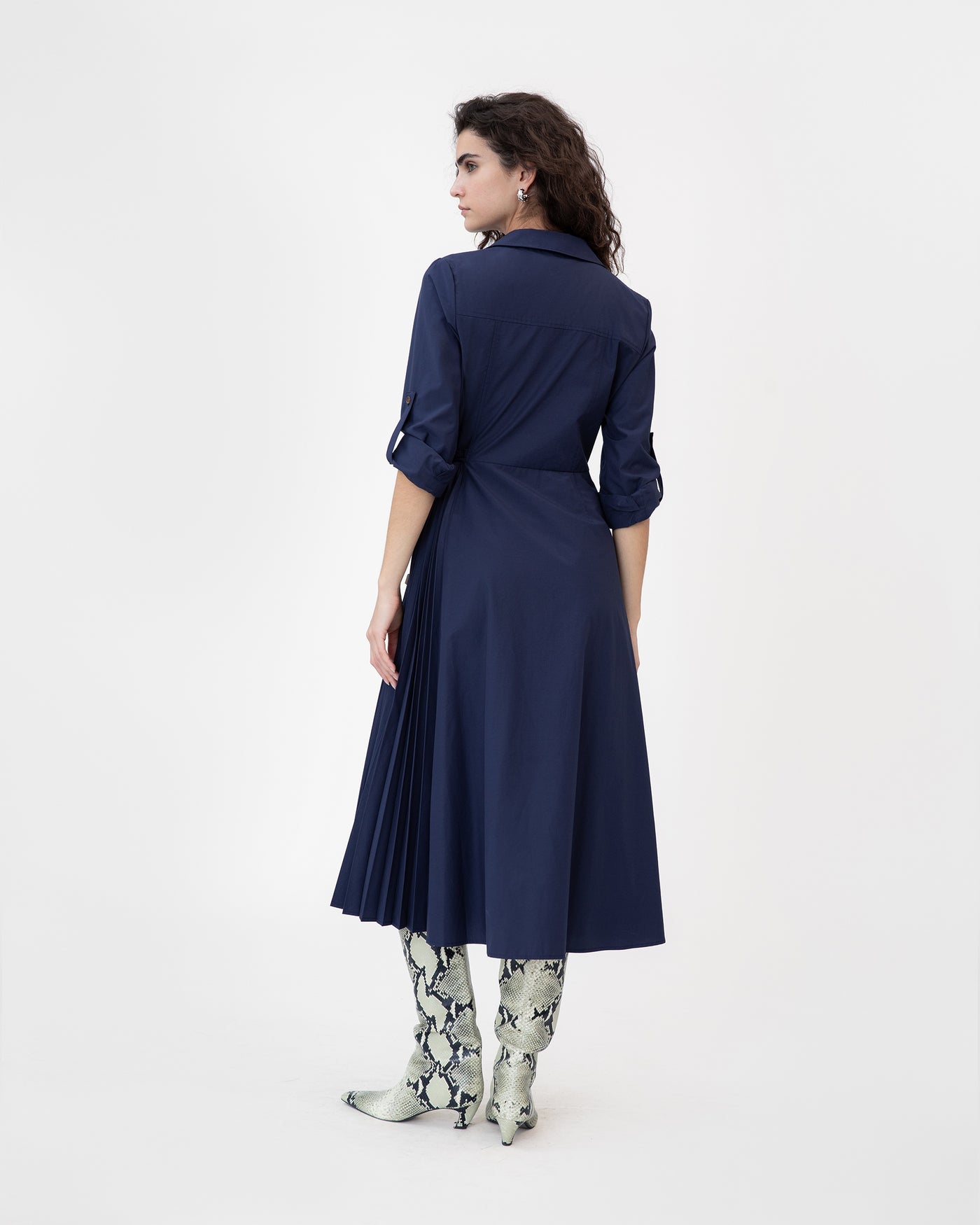 Long Sleeve Midi Shivon Dress