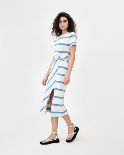 Short Sleeve Striped Cody Dress