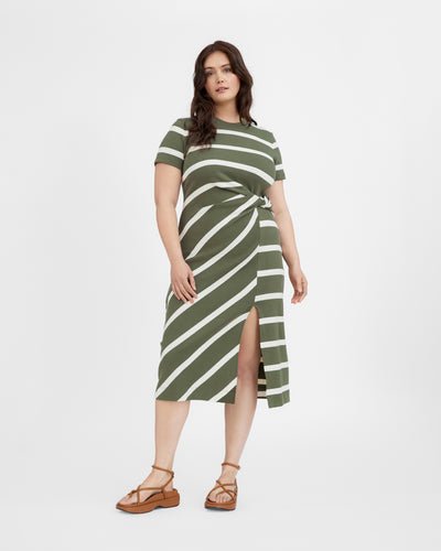 Short Sleeve Striped Cody Dress