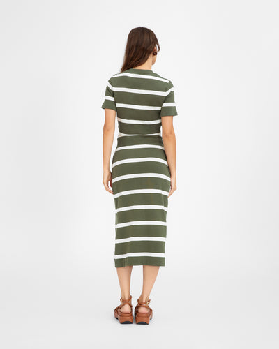 Short Sleeve Striped Cody Dress